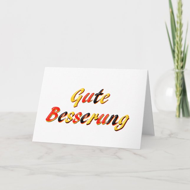 Get Well card (Front)