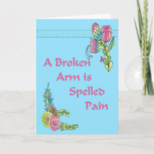 Get Well Card for a Broken Arm