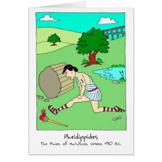 Get Well Card for Runner - Pheidippides