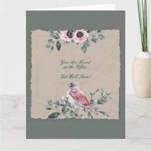 Get Well Card for Work Family