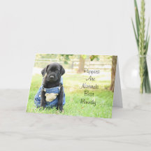 Get Well Card - Puppies are Nature's Best Remedy