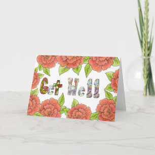 Get Well Card with roses