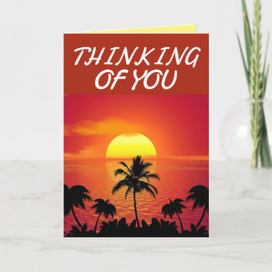 GET WELL CHRISTIAN TROPICAL GREETING CARDS CARD