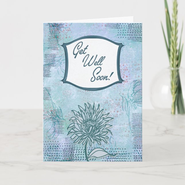 Get Well Daisy Card (Front)