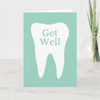 Get Well dentist cards for dental clinic