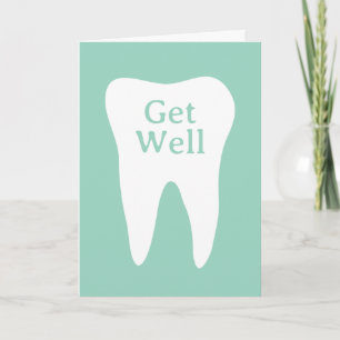 Get Well dentist cards for dental clinic