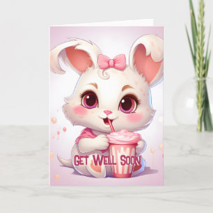 Get Well - Folded Greeting Card