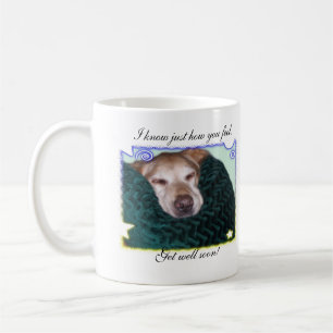 Get well Golden Retriever Mug