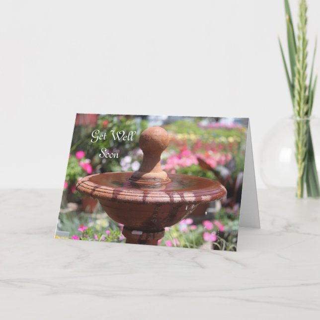 Get Well Greeting Card (Front)