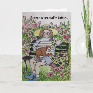 GET WELL, GREETING CARD