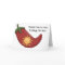 Get Well Hot Red Chilli Pepper Card - Western