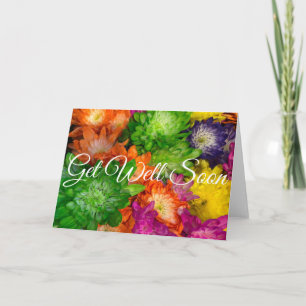 Get Well Rainbow Wishes Card