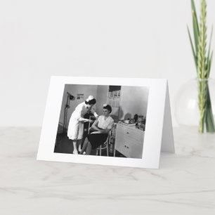 Get Well Soon - 1940s Card