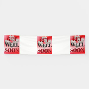 Get Well Soon 2.5x10 Vinyl Banner