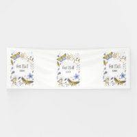 Get Well Soon Blues 4x12 Vinyl Banner