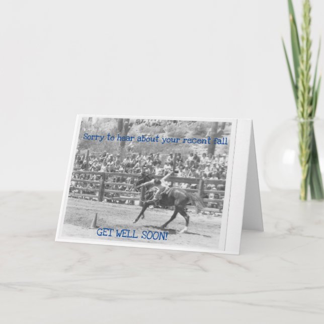 Get well soon card (Front)