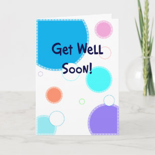 Get Well Soon! Card
