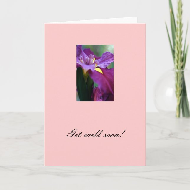 "Get well soon!" Card (Front)