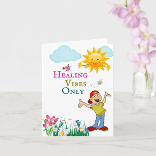 Get well soon  card