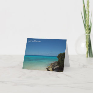 Get well soon card - Bermuda