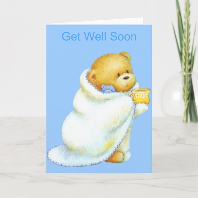 Get Well Soon Card (Blank) (Front)