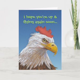 Get Well Soon Card: Chicken Soup Card