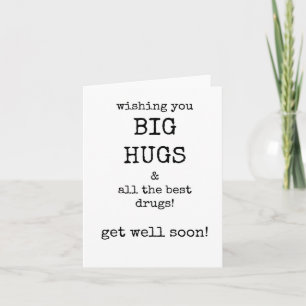 Get Well Soon Card, Funny, Sarcastic Card