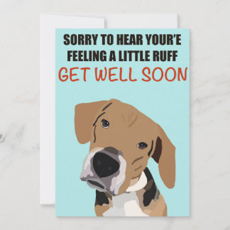 Get well soon card! holiday card