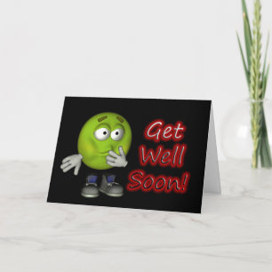 Get Well Soon Card with