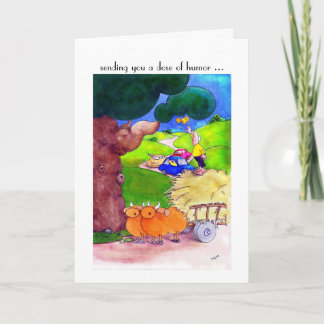 Get Well Soon Cards, Funny Cartoon Card