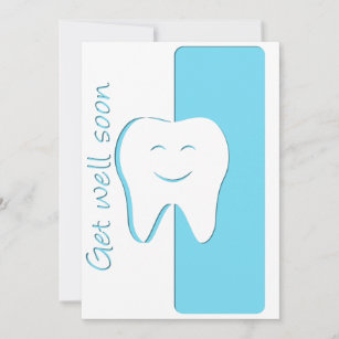 Get well soon - Dentist Card