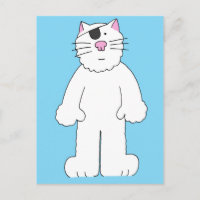 Get Well Soon Eye Surgery Cartoon Cat