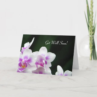 Get Well Soon Floral Greeting Card