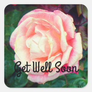 Get Well Soon Gemini Rose #1 Stickers