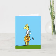 Get Well Soon Giraffe Card