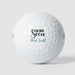 Get well soon golf balls