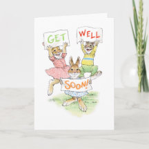Get Well Soon Greeting Card