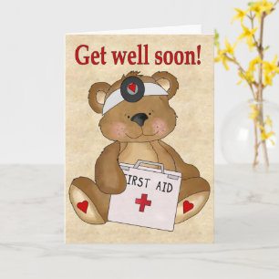 Get well soon greeting cards Customize it!