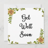 Get Well Soon Greetings