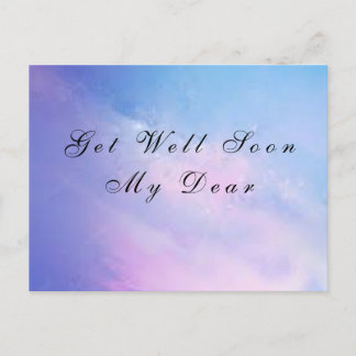 Get Well Soon Holiday Postcard