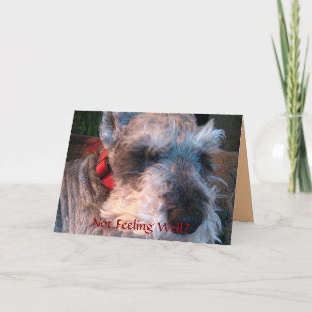 Get Well Soon, Hopeful Card (Front)