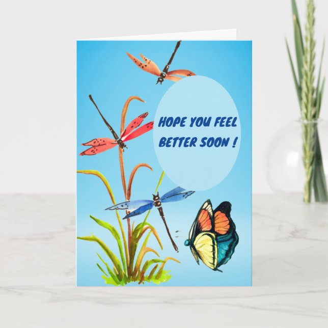 Get Well Soon ! Invitation (Front)