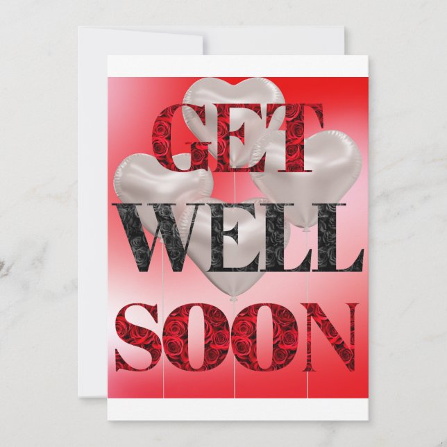 Get Well Soon Invitation (Front)