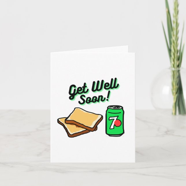 Get Well Soon - Irish Humor Card (Front)