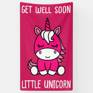 Get Well Soon Little Monkey  Banner