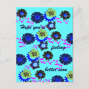 Get well Soon Postcard