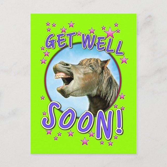 GET WELL SOON! POSTCARD (Front)