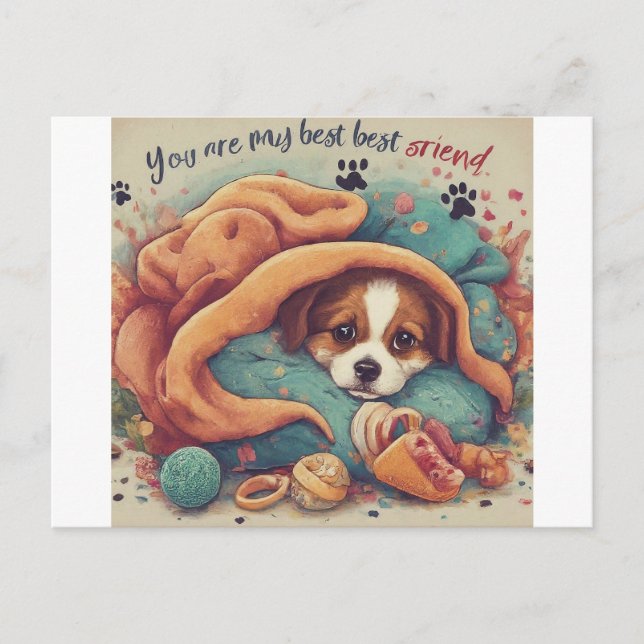 get well soon postcard (Front)