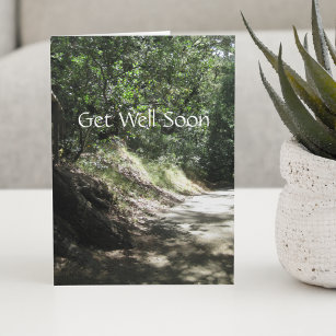 Get Well Soon Road To Recovery Card