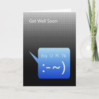 Get Well Soon, SMS Text Message Sorry You're Sick